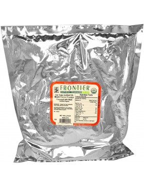 Frontier Natural Products Black Cocoa Powder Organic (1 Pack)