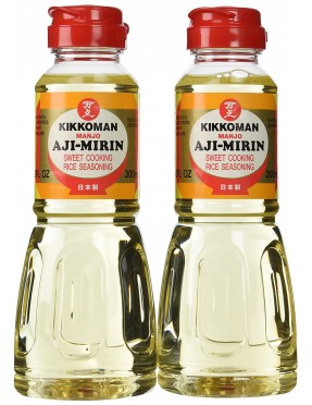 Kikkoman Aji-Mirin Sweet Cooking Rice Wine (12 Pack)