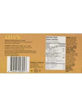 Lily's Sweets Creamy Milk Chocolate, 40% (12 Pack)