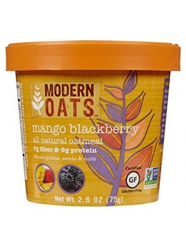 Modern Oats Mango Blackberry Oatmeal (6 Pack)